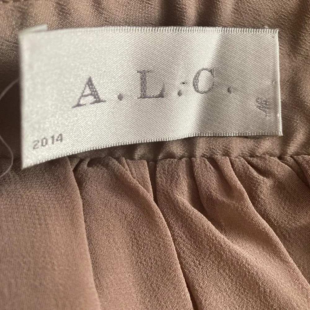A.L.C Skirt Mason Womens Medium Mauve